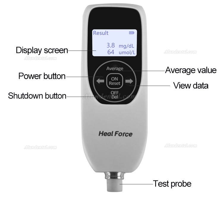 HealForce DHD-C Neonatal Jaundice Meter Transcutaneous Infant Bilirubinometer